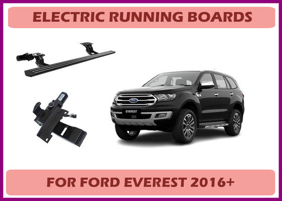 Ford Everest Black Edition Heavy-Duty Waterproof Power Step with LED Lights