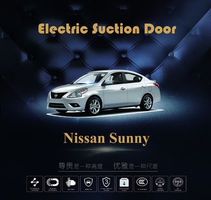 Black Aftermarket Car Door Soft Close , Nissan Sunny Auto Electric Suction Door